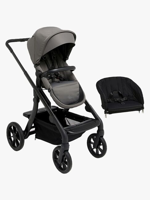 Beemoo Pro Max Klapvogn inkl. Toddler seat, Mocha Grey