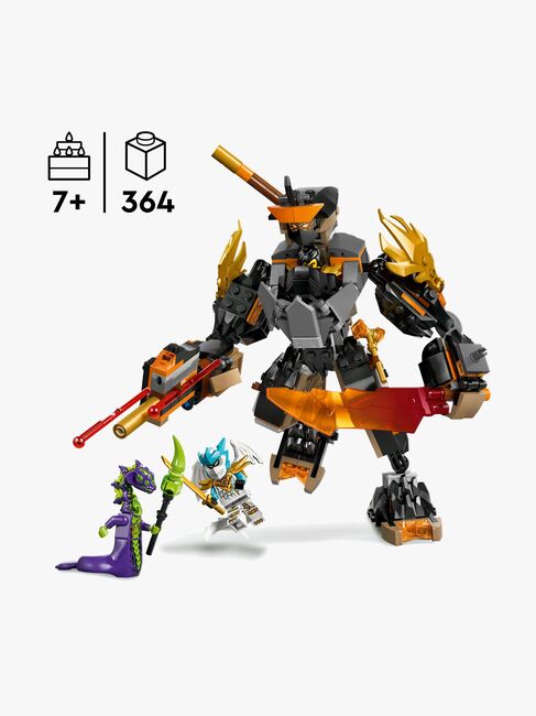 LEGO Ninjago 71854 Coles missions-mech og drage-Zane