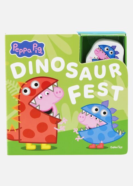 Gurli Gris Bog med Træfigurer - Dinosaurfest