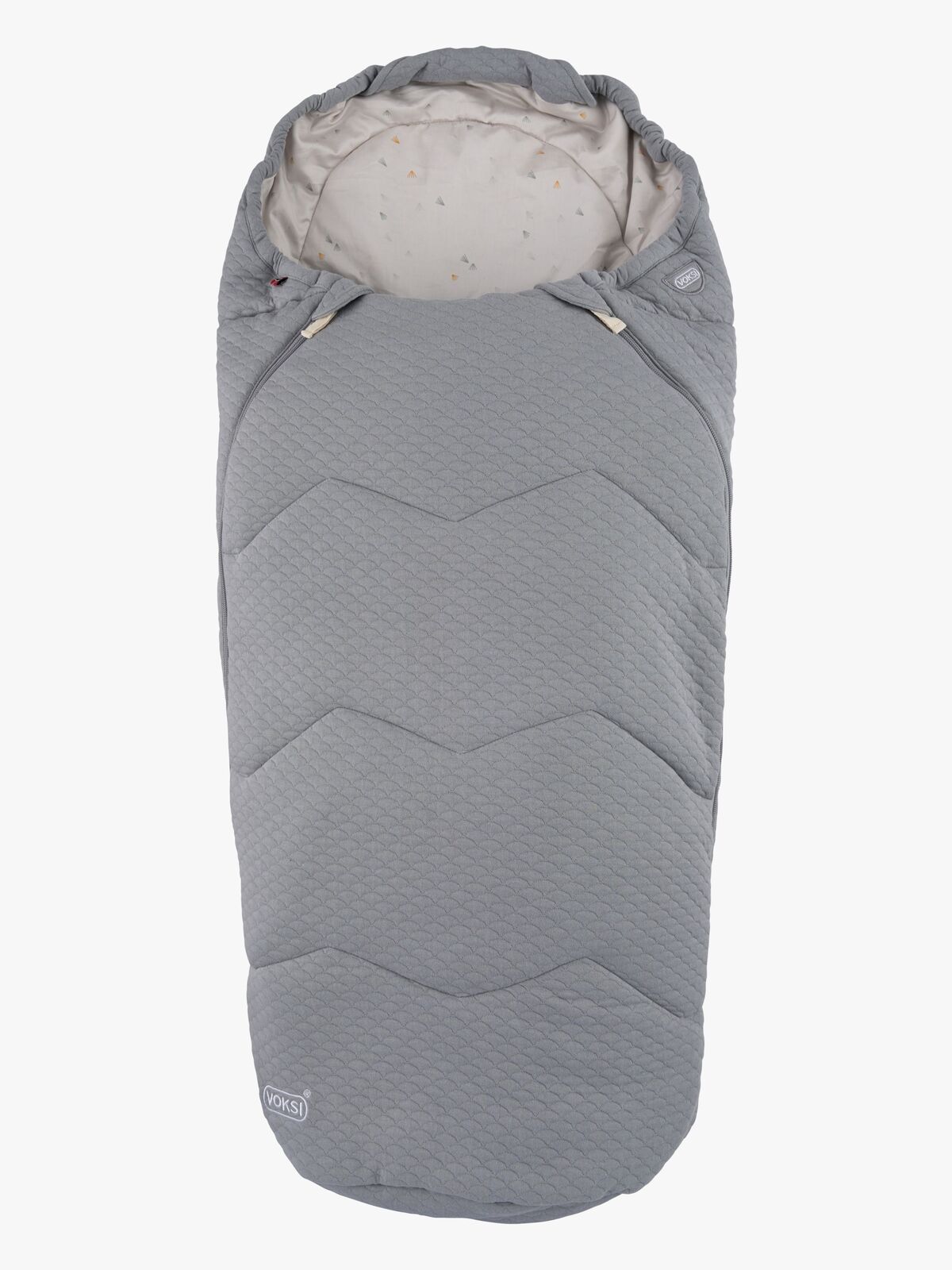 Voksi Breeze Light Kørepose, Grey Footprints