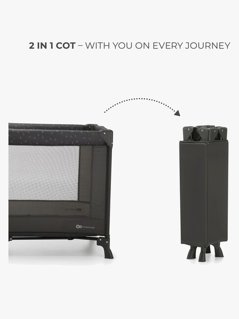 Kinderkraft JOY Light Weekendseng, Grey