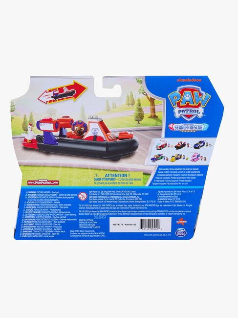 Paw Patrol Search & Rescue Redningskøretøj med Figur Zuma