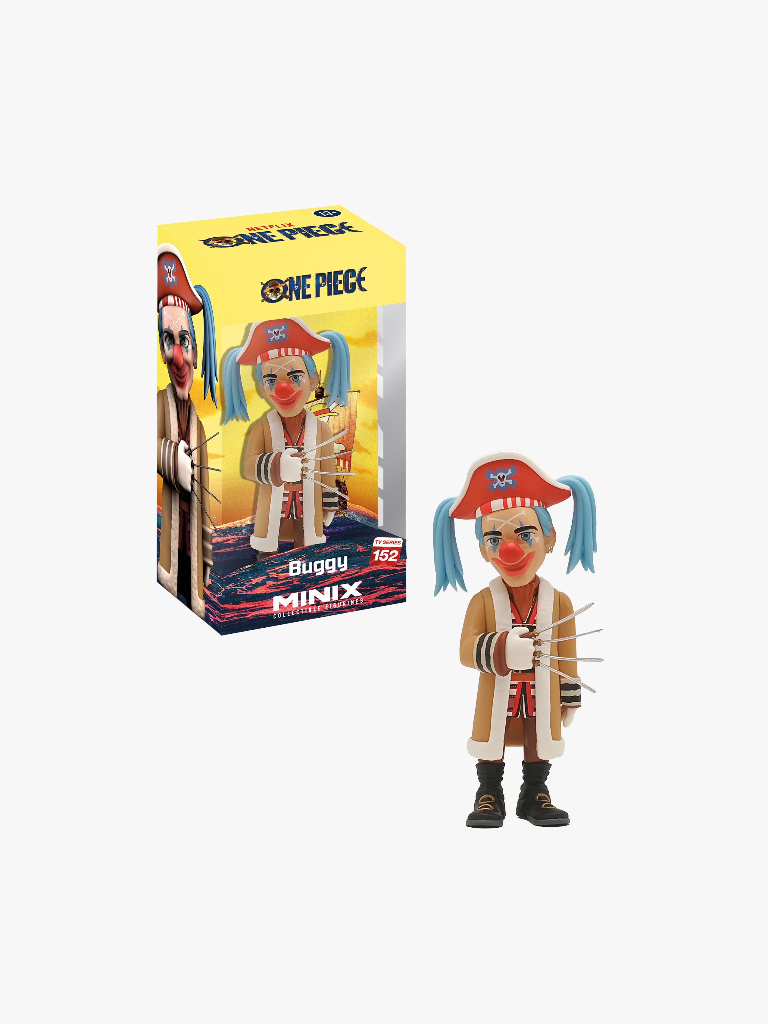 Minix ONE PIECE Samlerfigur Buggy