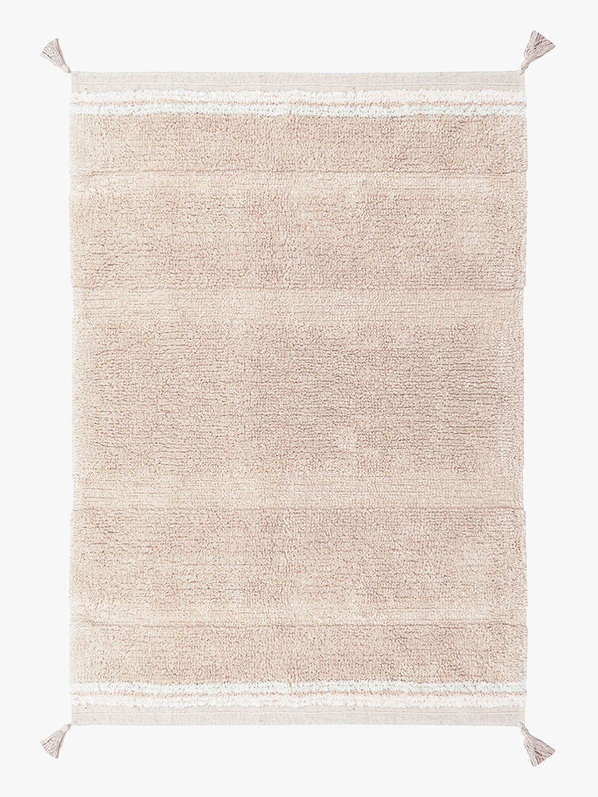 Lorena Canals  Vaskbart Gulvtæppe 90x130 Bloom, Rose