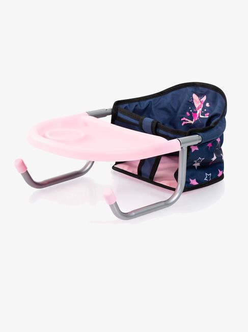 Bayer Design Babystol til Bord med Bakke, Blå/Pink