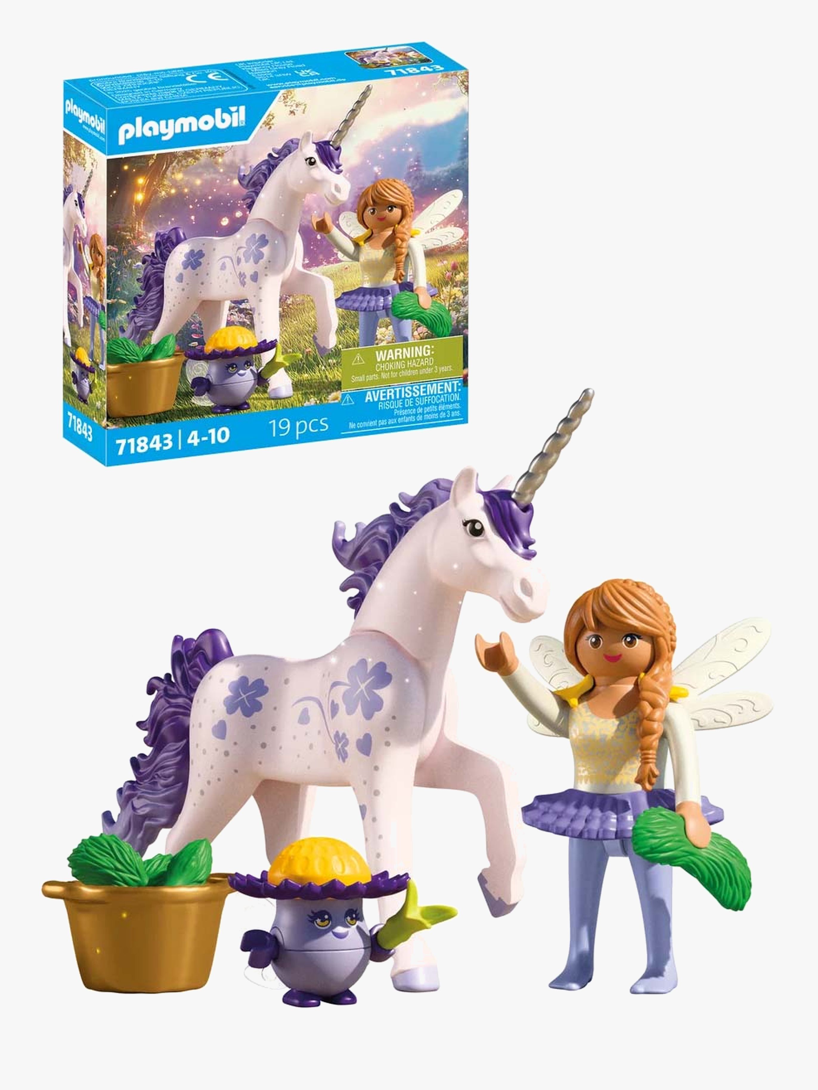 Playmobil Fantasy &  Magic 71843 Samlerenhjørning: Lykkelavendel med fe