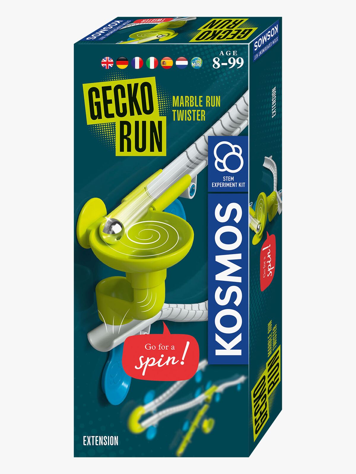 Kosmos Gecko Run Twister Udvidelsespakke Kuglelabyrint