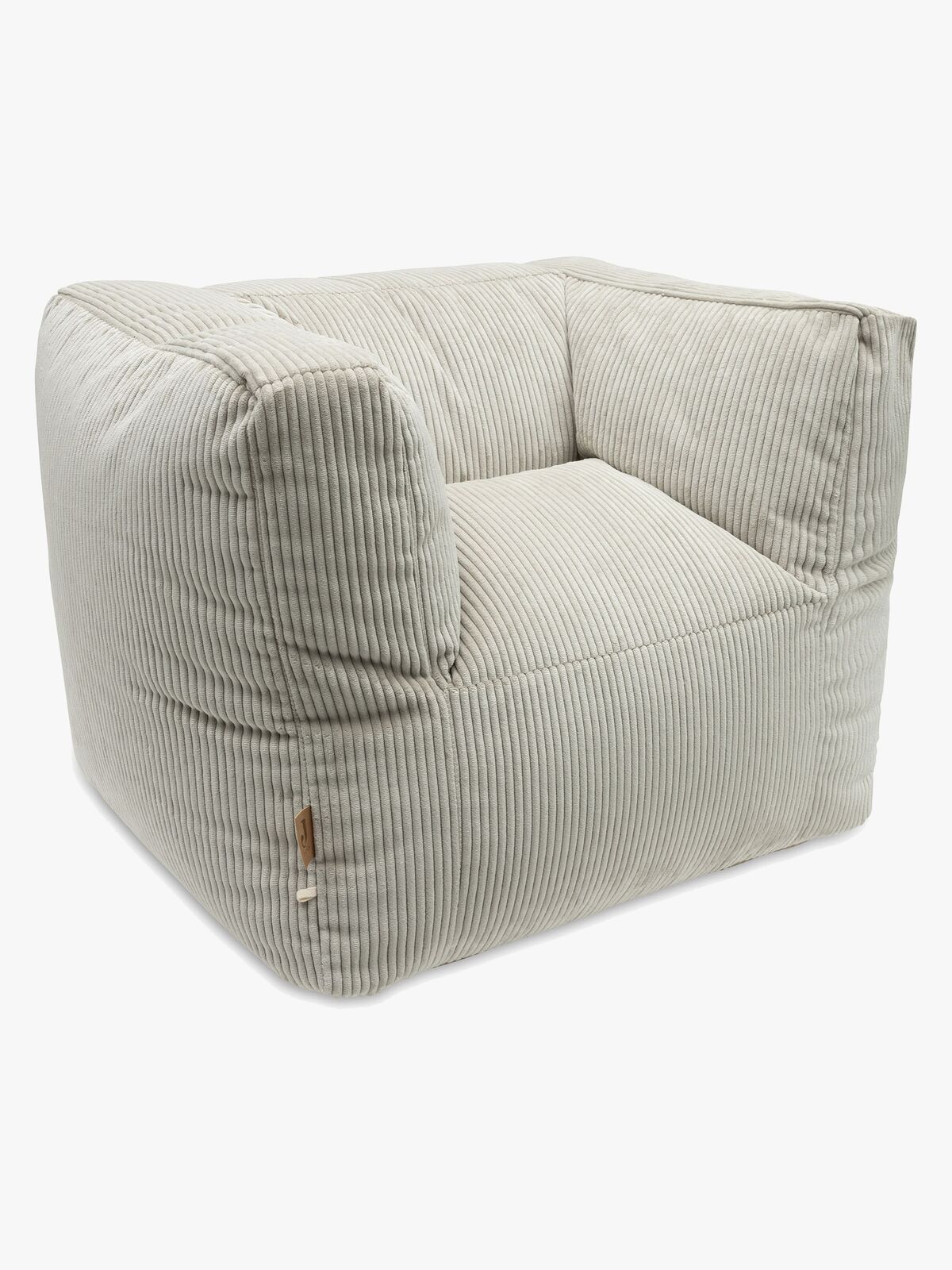 Jollein Sækkestol Kraftig Fløjl, Olive Green