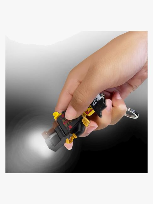 LEGO® Ikonisk Kaptajn Brickbeard Nøglering med LED-lys