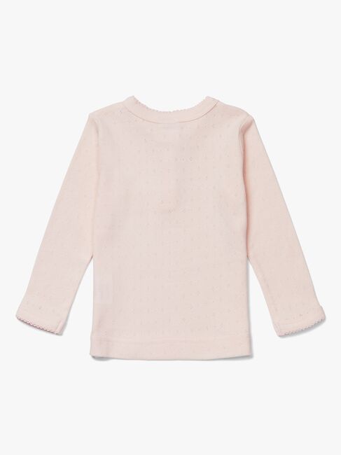 Luca & Lola Siena Langærmet T-shirt 2-pak, Pink