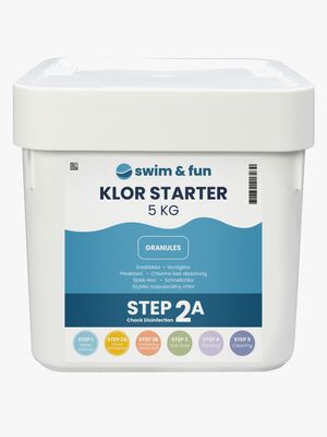 Swim & Fun Starter Hurtigklorgranulat 5 kg