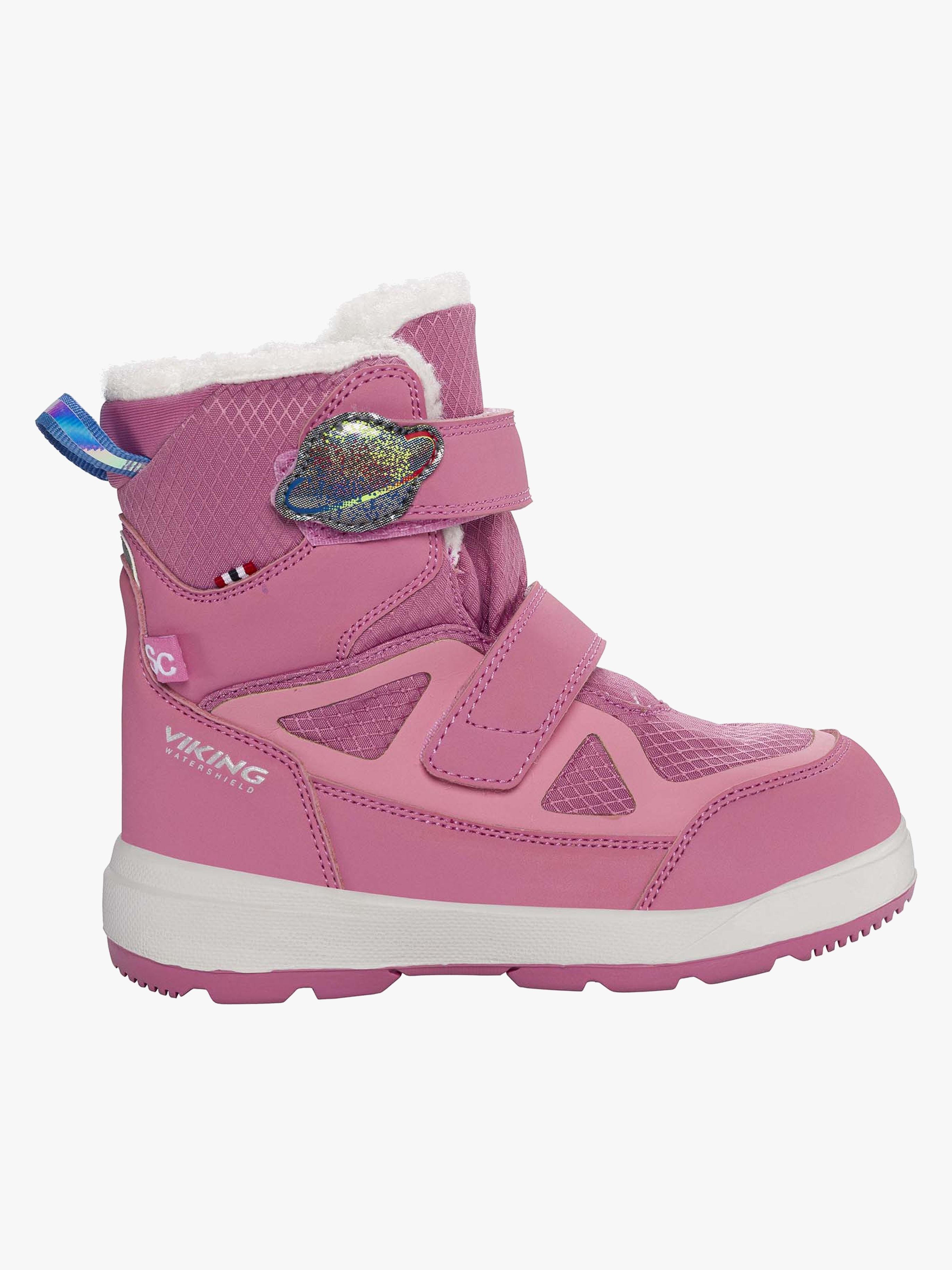 Viking Space Reflex SC WP 2V Vinterstøvler, Rosa, 23