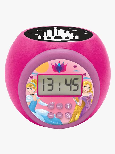 Disney Princess Projector Vækkeur, Lyserød