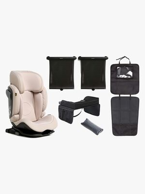 Beemoo Recline i-Size Autostol inkl. Tilbehør, Oat