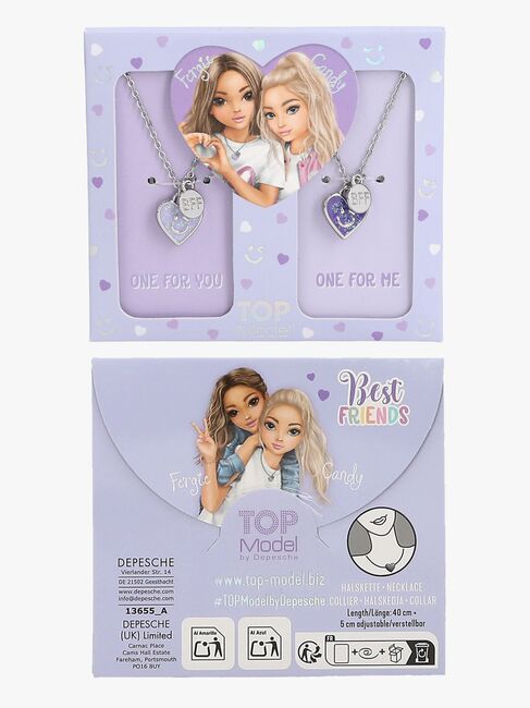 TOPModel Halskæde BFF 2-pak, Blandet