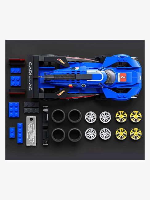 Mattel Brick Shop Hot Wheels Speed Series Brick Shop Hot Wheels Byggesæt Cadillac Project GTP Hypercar 236 Dele