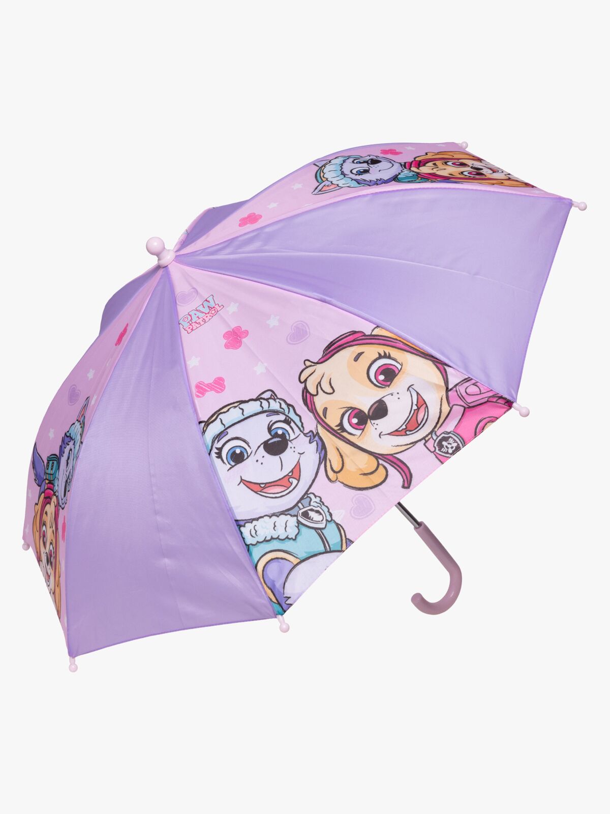 Paw Patrol Girl Paraply, Lyserød/Lilla