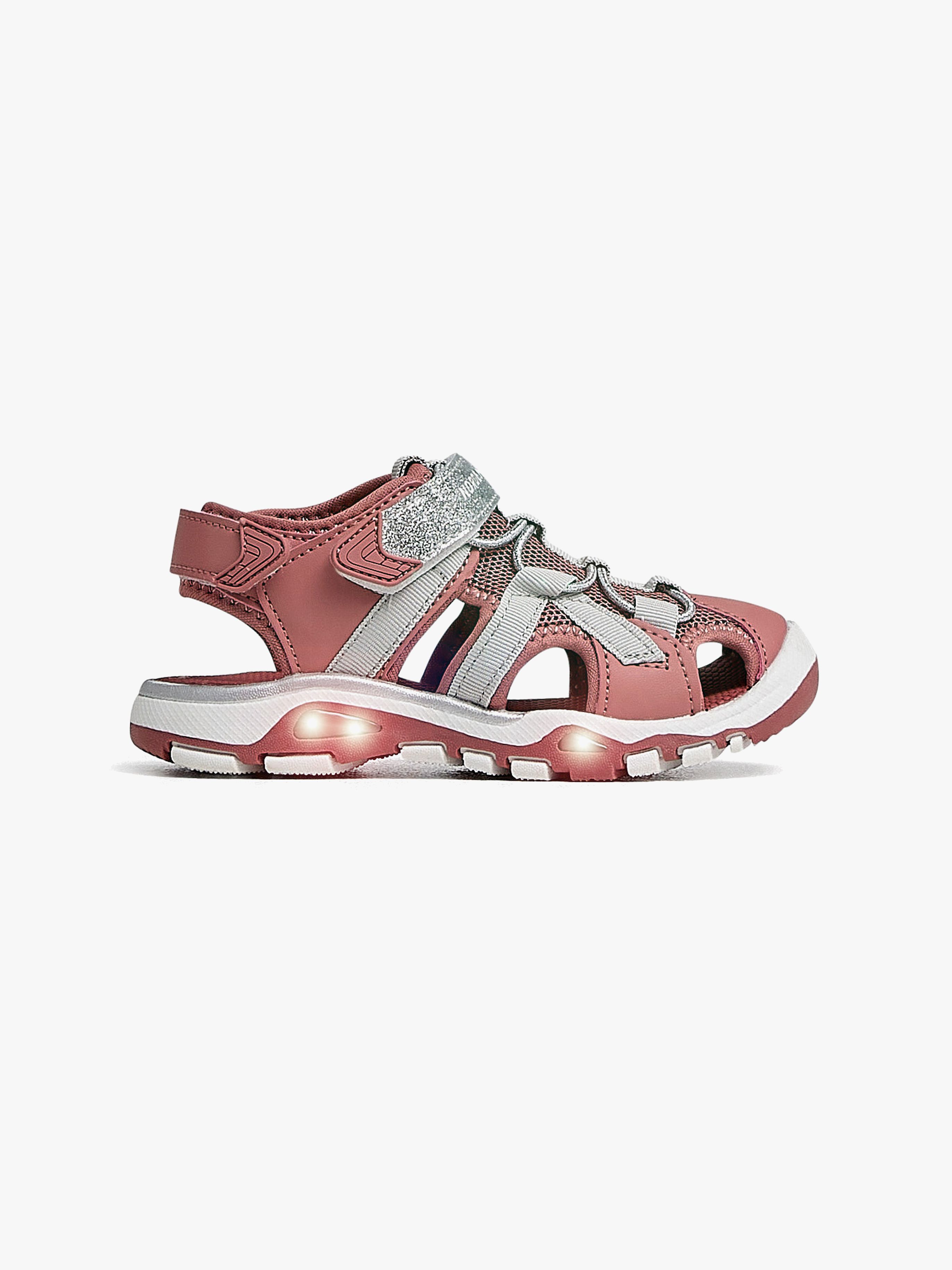 Nordbjørn Safari Blinkesandaler, Mellow rose, 23