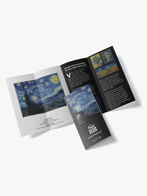 Plus Plus Byggesæt Inspired Van Gogh Starry Night