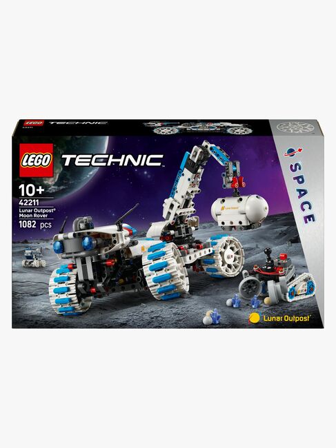 LEGO Technic 42211 Lunar Outpost månerover-rumfartøj