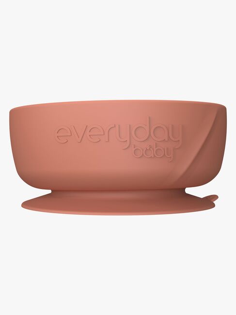 Everyday Baby Skål Silikone, Rød