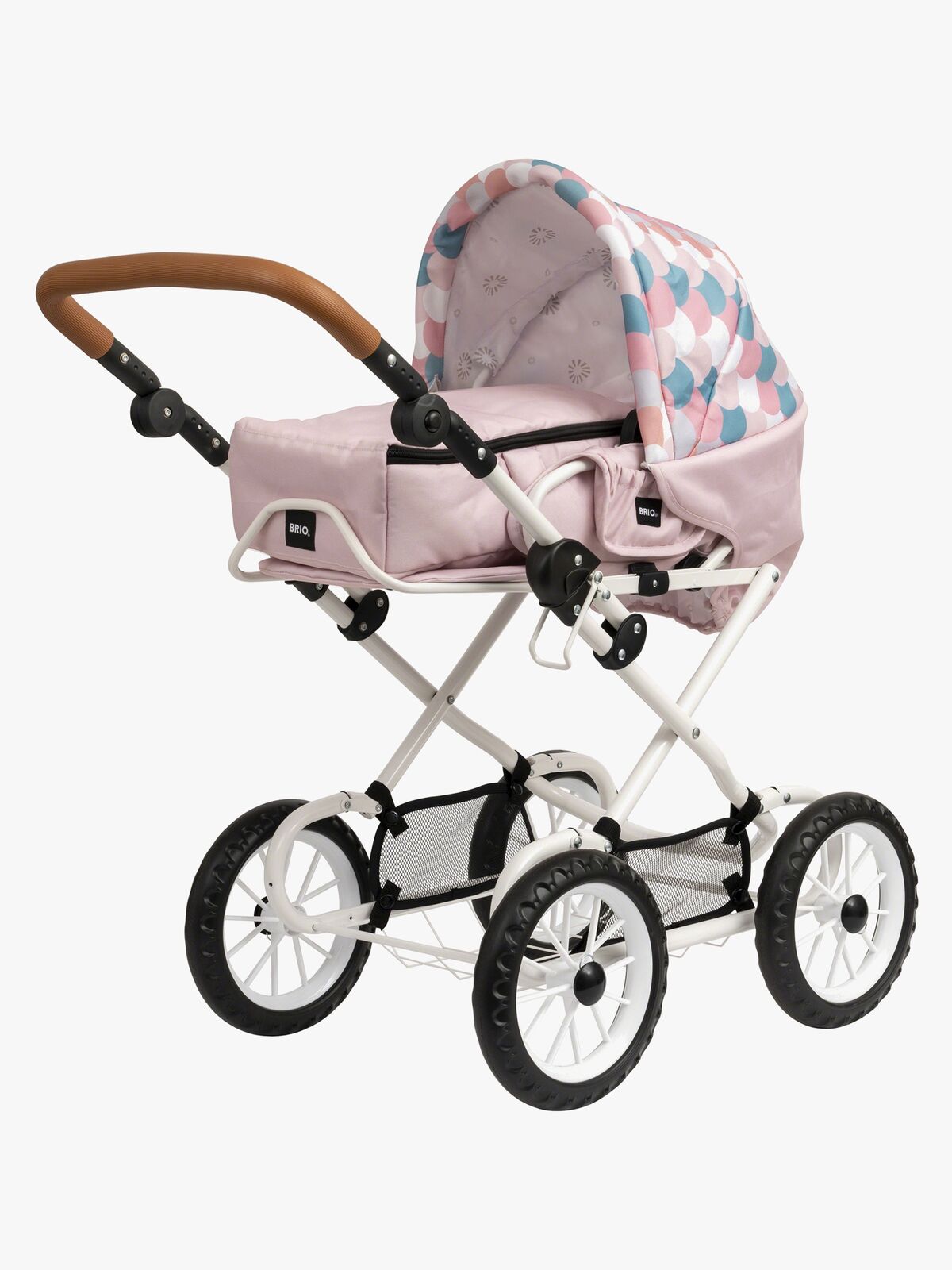 BRIO 24891375 Dukkevogn Kombi, Lyserød
