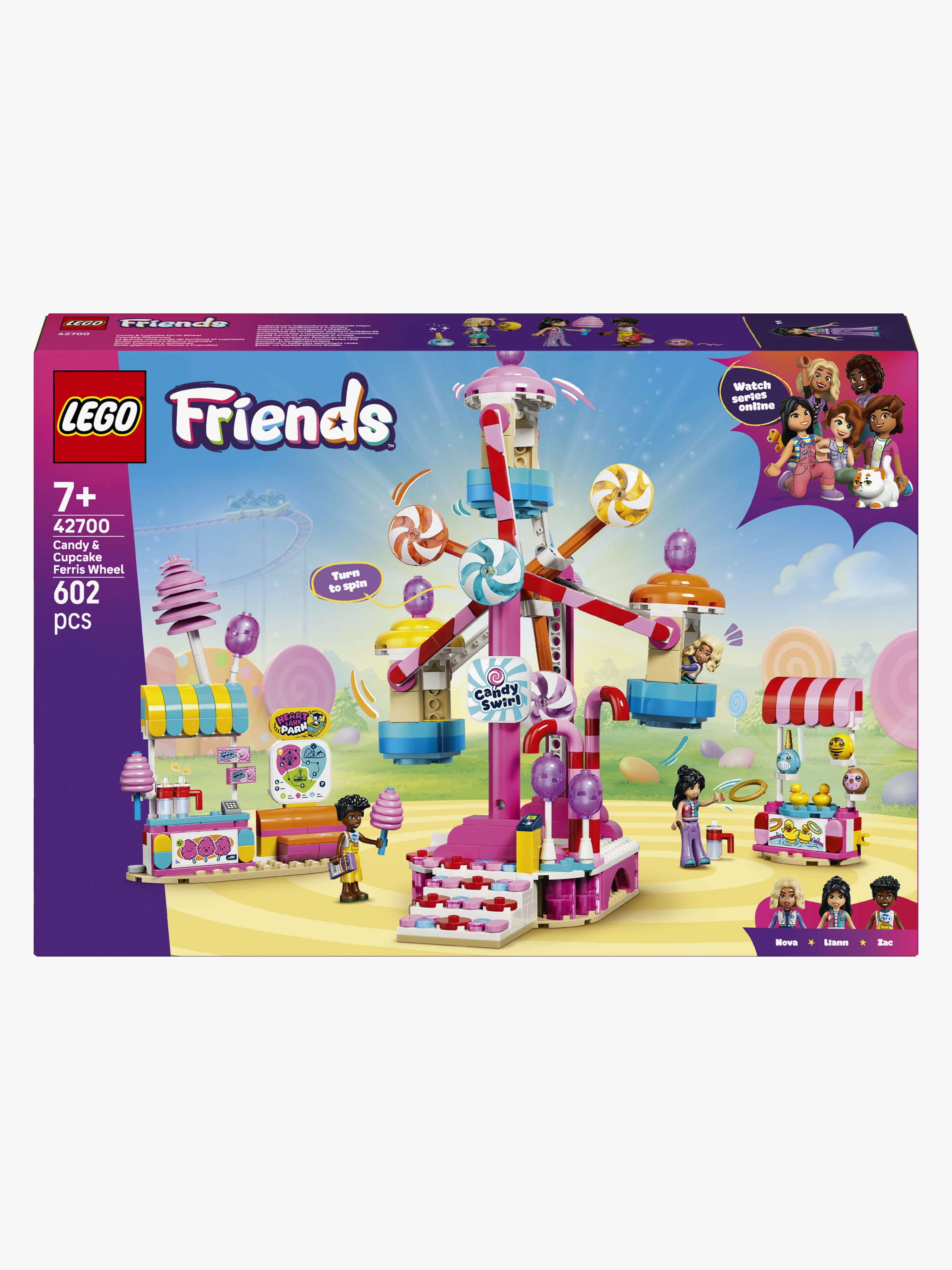 LEGO LEGO Friends 42700 Slik- og cupcake-pariserhjul