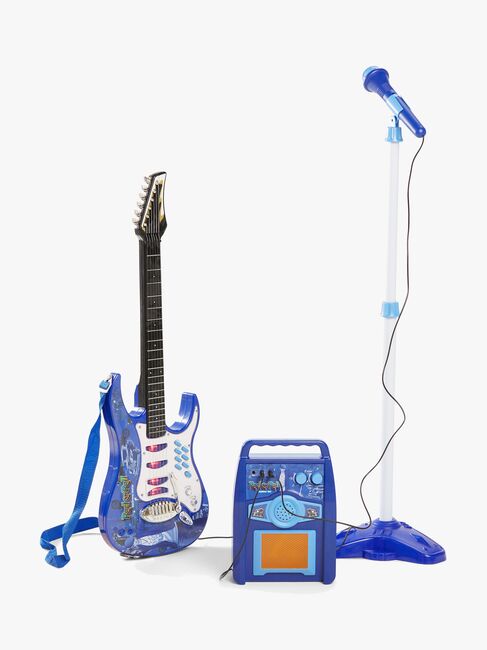 Cloudberry Castle Legetøjsguitar med Mikrofon & Højttaler, Blå