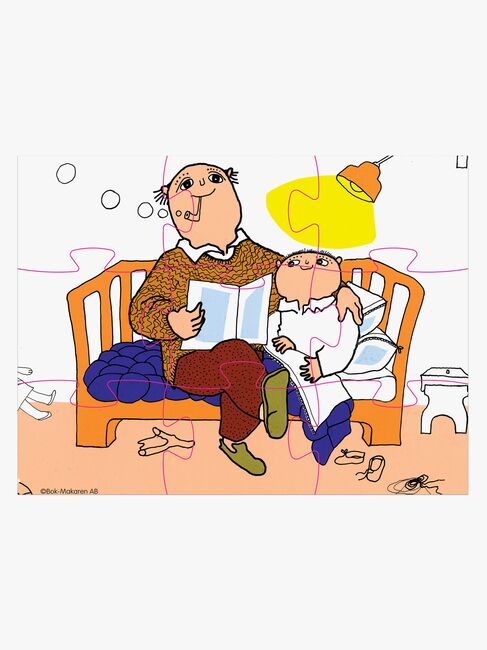 Barbo Toys Alfons Åberg Deco Puslespil 3-i-1