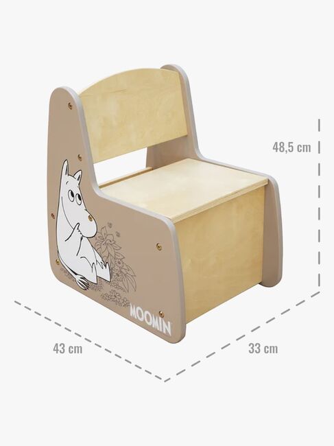 Mumitroldene Opbevaringsstol, Beige