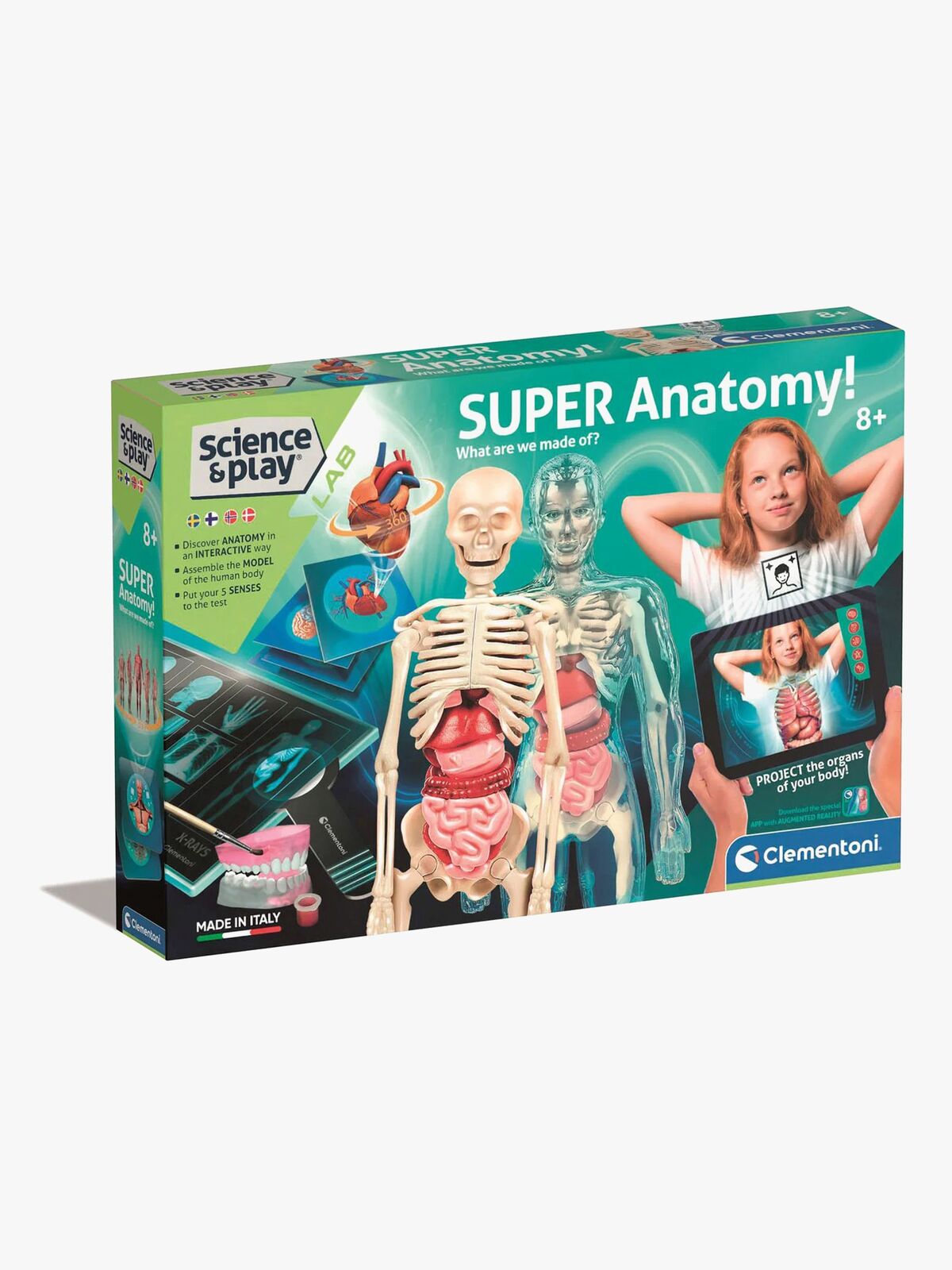 Clementoni Science & Play Forskersæt Anatomi
