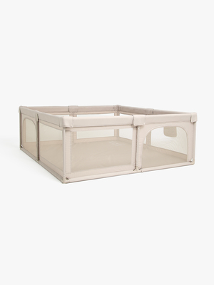 Beemoo SAFE Space XXL Kravlegård 200x180, Beige