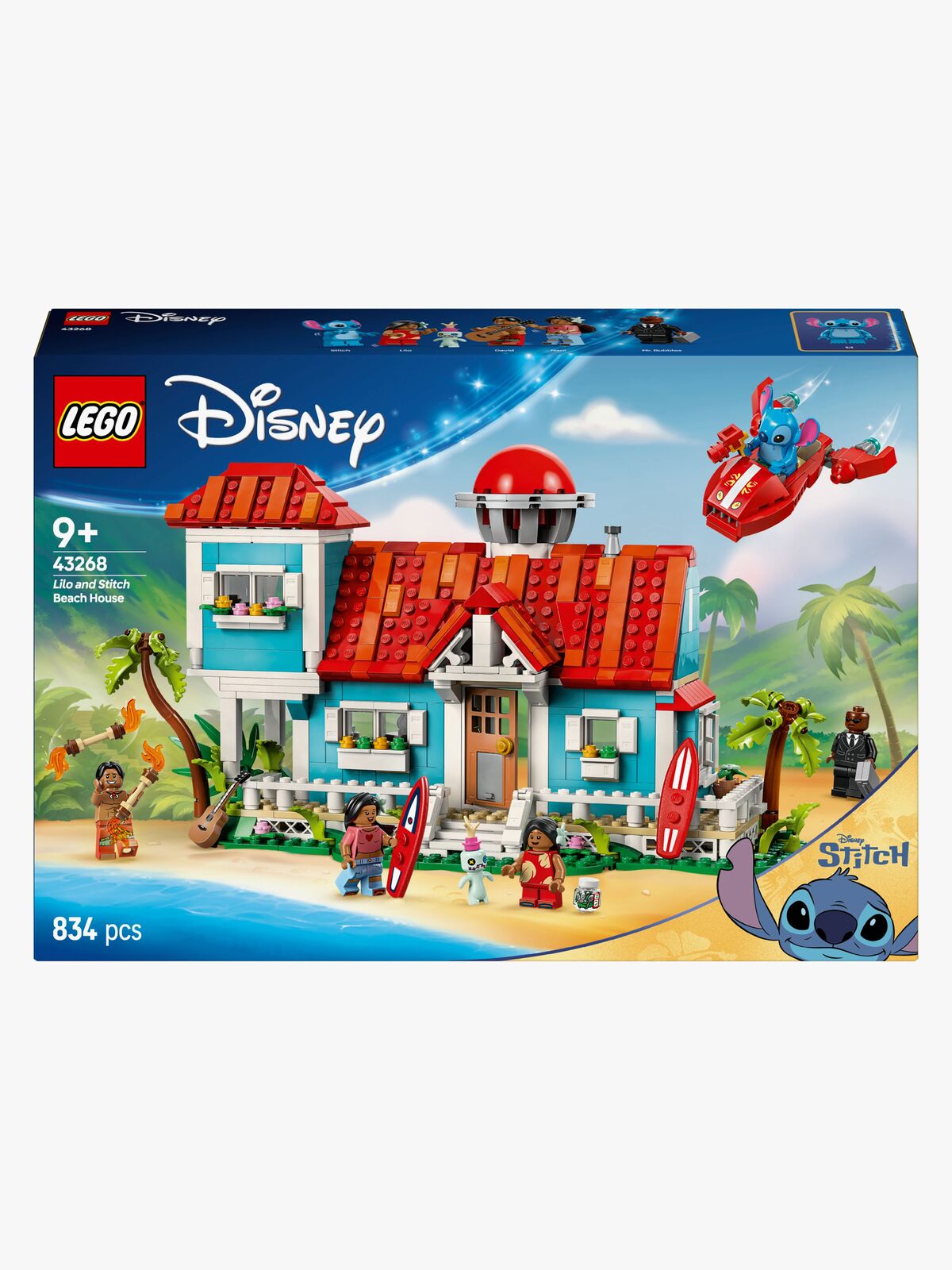 LEGO Disney Classic 43268 Strandhuset fra Lilo og Stitch