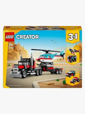 LEGO Creator 31146 Blokvogn med helikopter