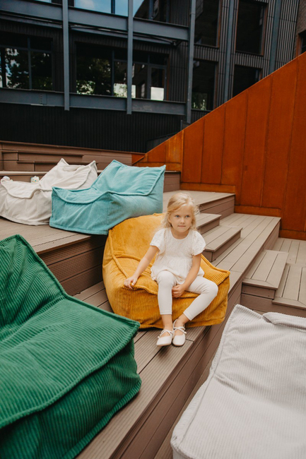 Yappy Kids Yappyhug Sækkestol, Mustard