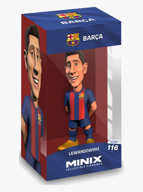 Minix Fodbold Samlerfigur Lewandowski FC Barcelona