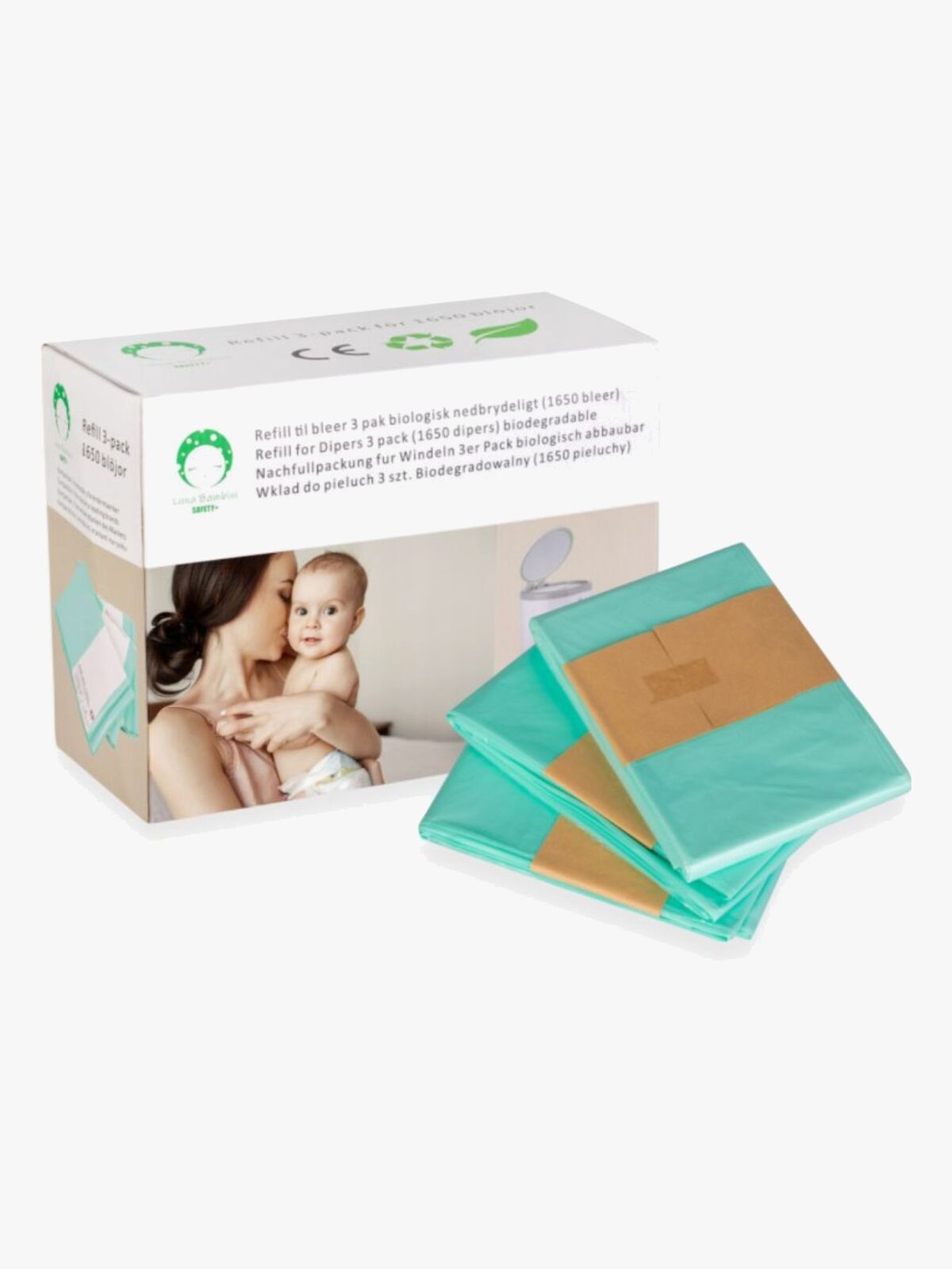 Luna Bambini Refill til Blespand 3-pak