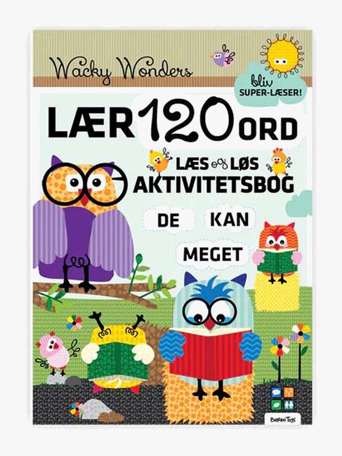 BarboToys Wacky Wonders 120 Ord Ativitetsbog med Klistermærke
