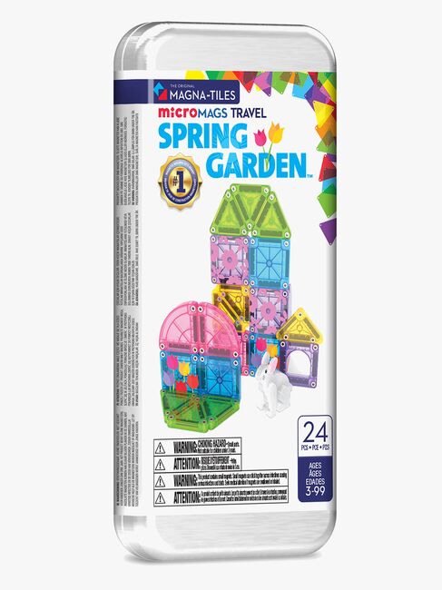 MAGNA-TILES MicroMAGS Rejsesæt Spring Garden 24 Dele