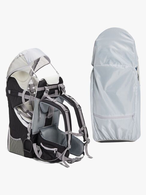 North 13.5 Adventure Plus Bærestol inkl. Regnslag, Black