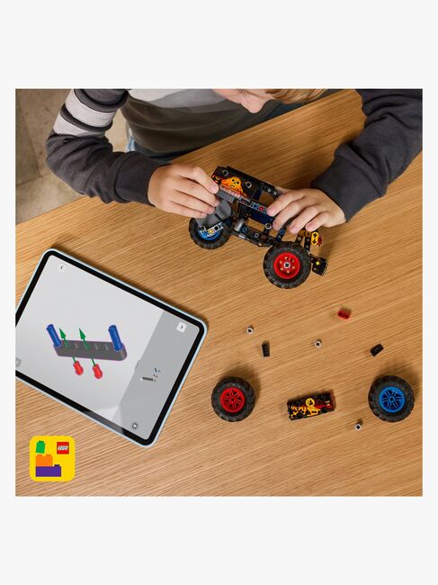 LEGO Technic 42219 Monster Jam Grave Digger Fire and Ice