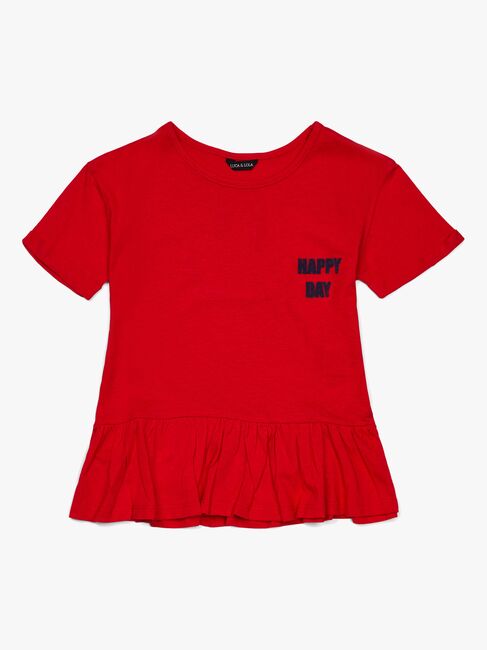 Luca & Lola Alma T-Shirt, Red