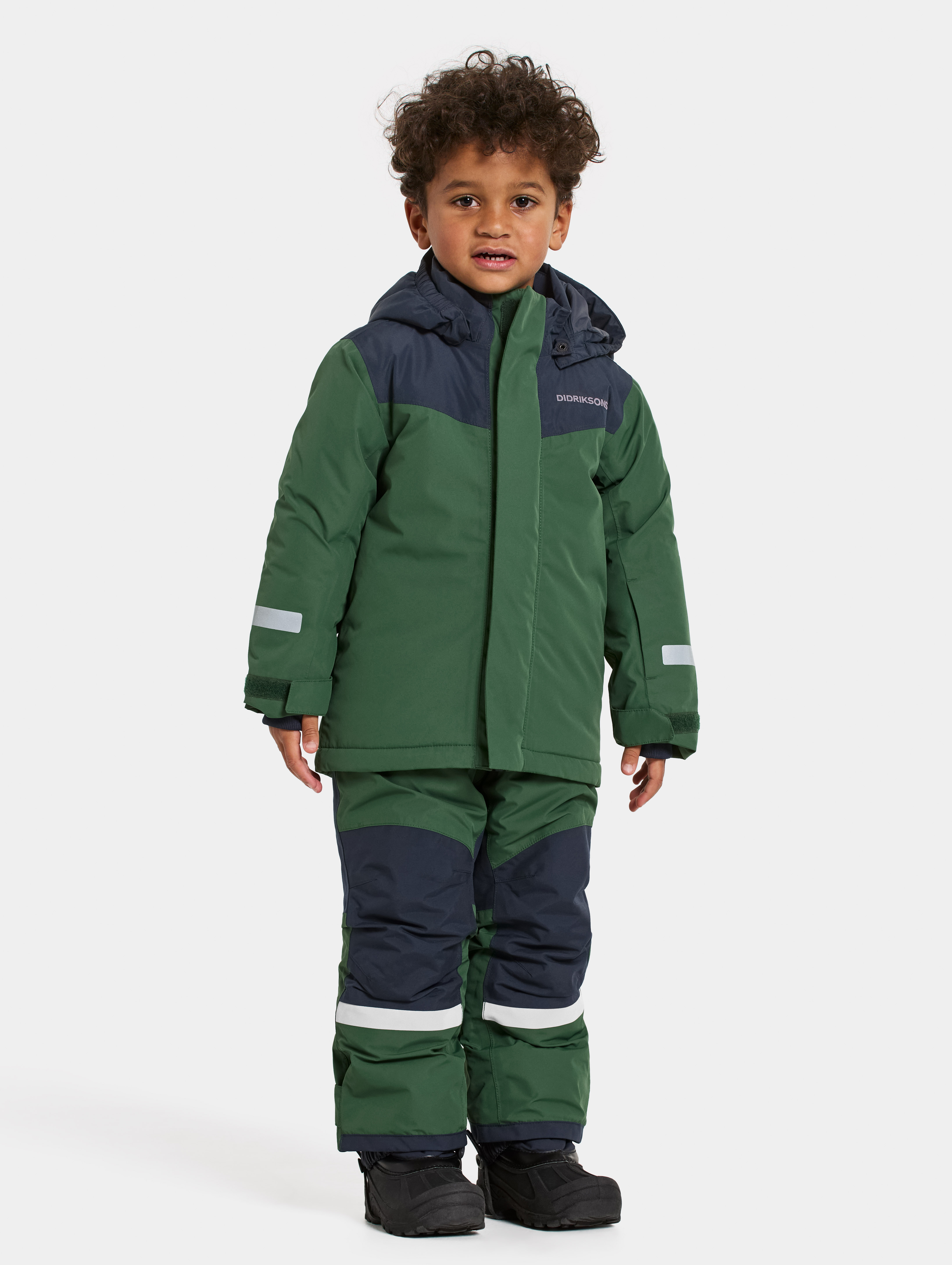 Didriksons Skare Skisæt, Pine Green, 120