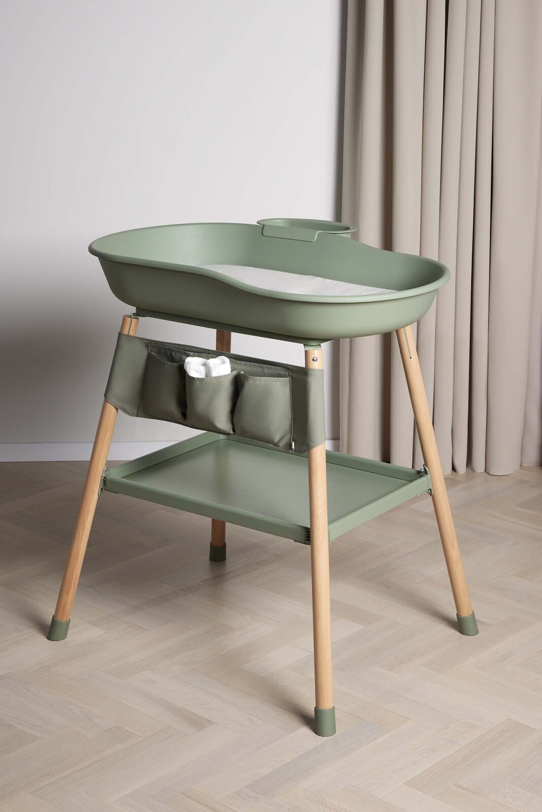 Beemoo CARE Ease Puslebord, Basil Green