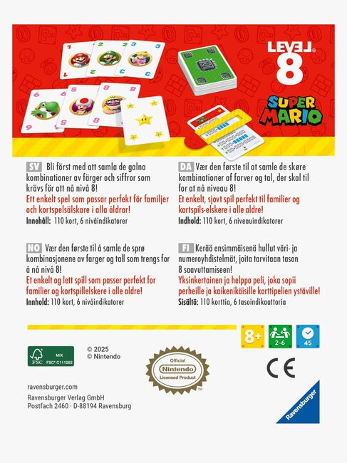 Ravensburger Super Mario Level 8 Spil