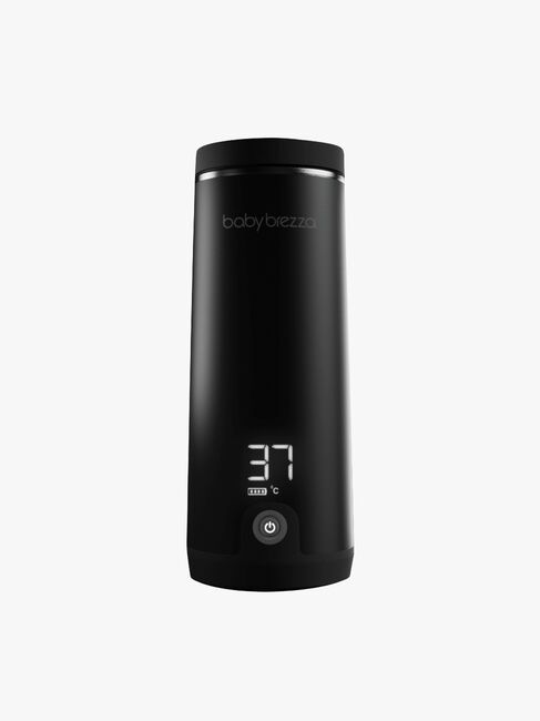 Baby Brezza Superfast Portable Flaskevarmer, Black