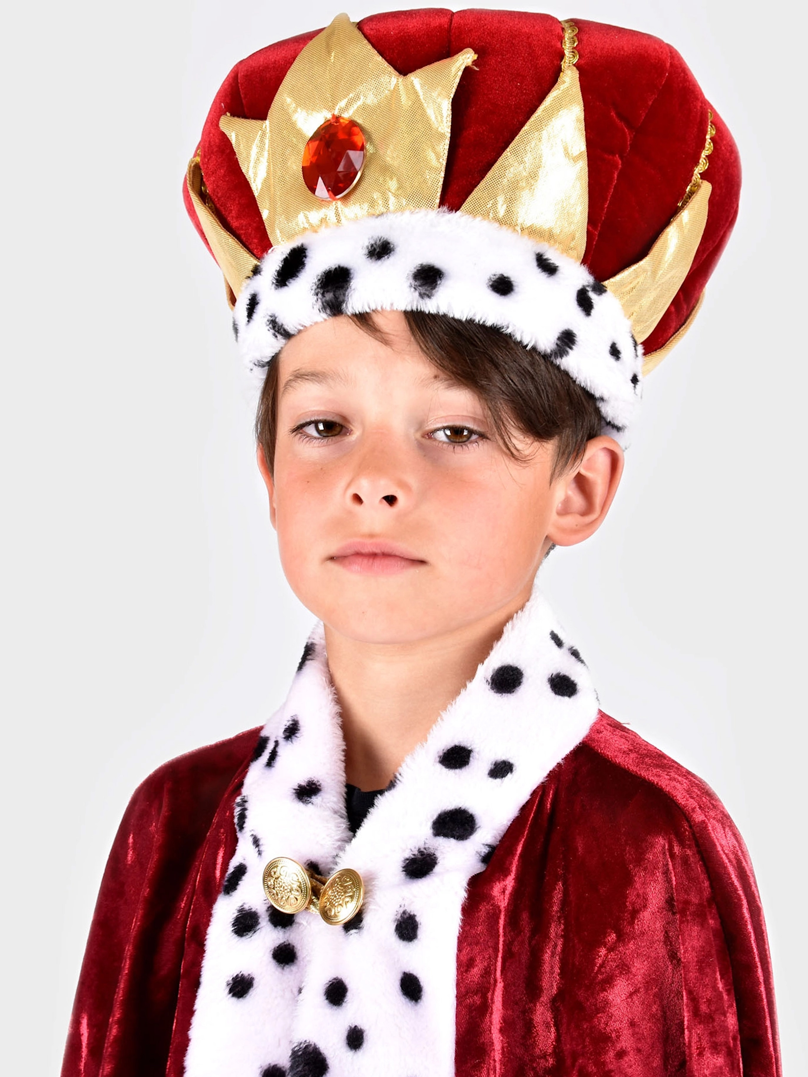 Den Goda Fen Kostume Kongekrone, Rød