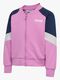 Hummel Loose Block Mini Full-Zip Trøje, Violet
