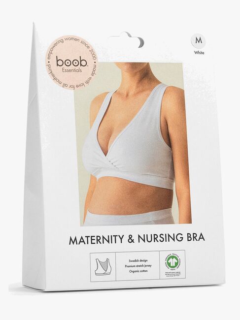 Boob Essentials Amme-BH, Hvid