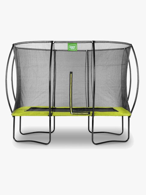 EXIT Silhouette Trampolin inkl. Sikkerhedsnet 214x305 cm, Grøn